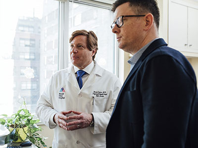 Two Doctors talking